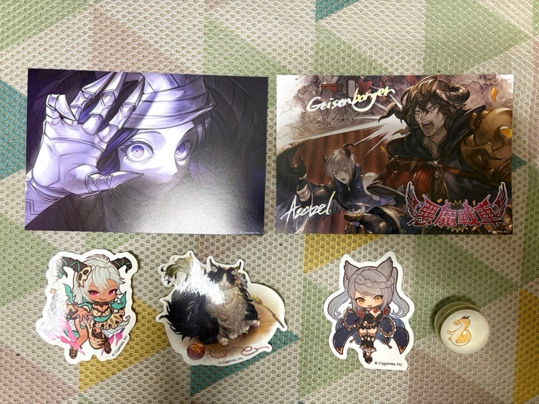 グラブルフェス2025 十賢者、六竜 アトラクション ノベルティセット