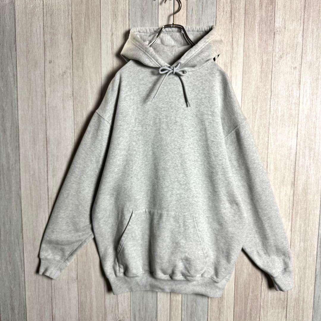 3568【人気デザイン・美品】バレンシアガ フードロゴ オーバーサイズ パーカー