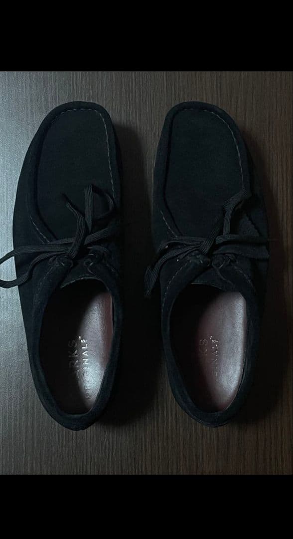 clarks wallabee 26.0cm goretex gtx　替え紐つき