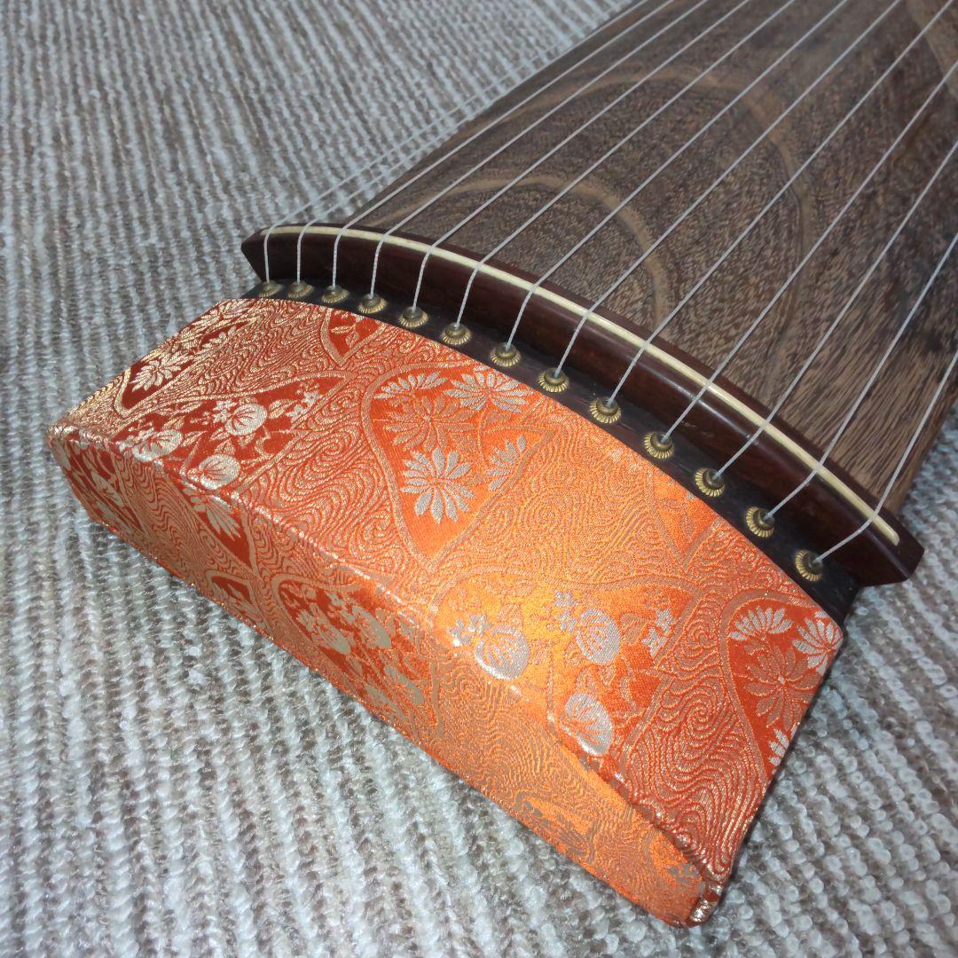 50年前位の箏 13弦 弦楽器 和楽器 複雑な木目