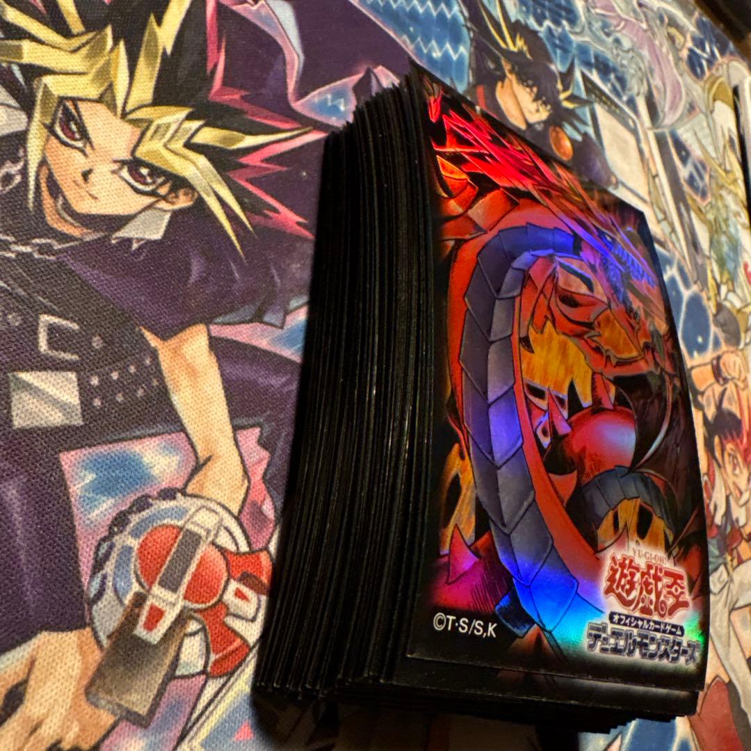 遊戯王　神炎皇ウリア　初版　旧　スリーブ　59枚