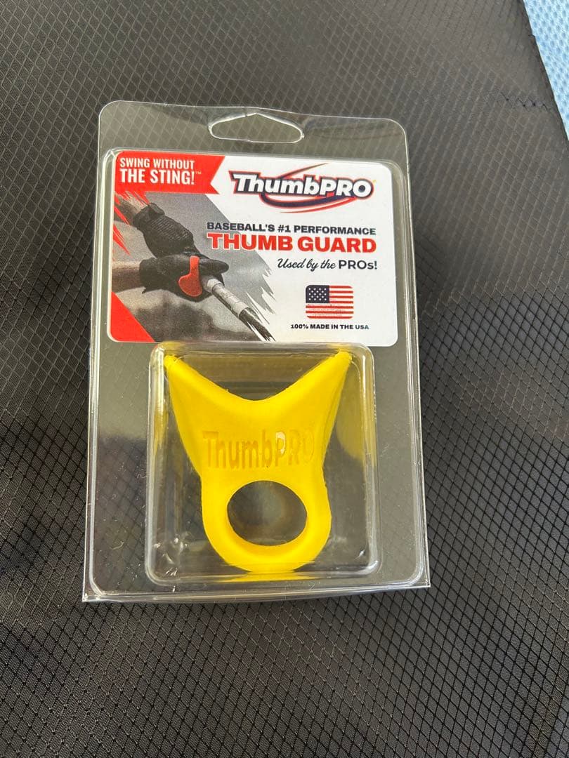 ThumbPRO 野球用サムガード イエロー