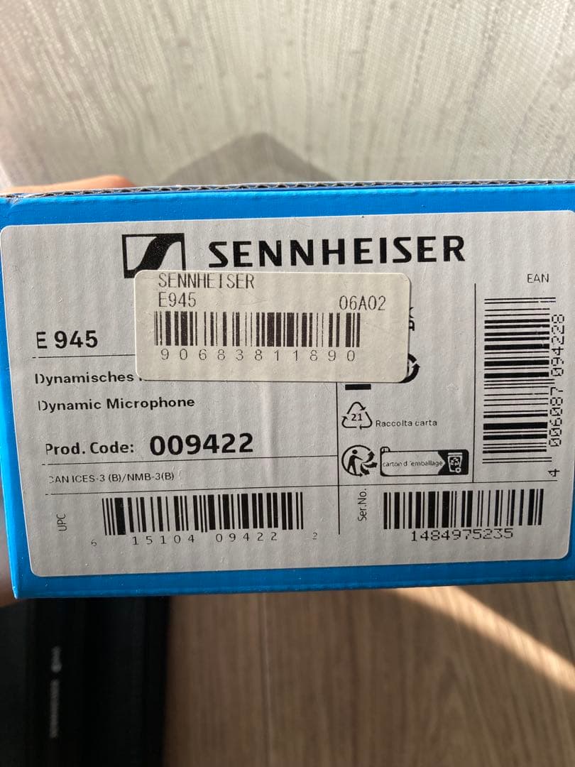 Sennheiser e 945 ダイナミックマイク