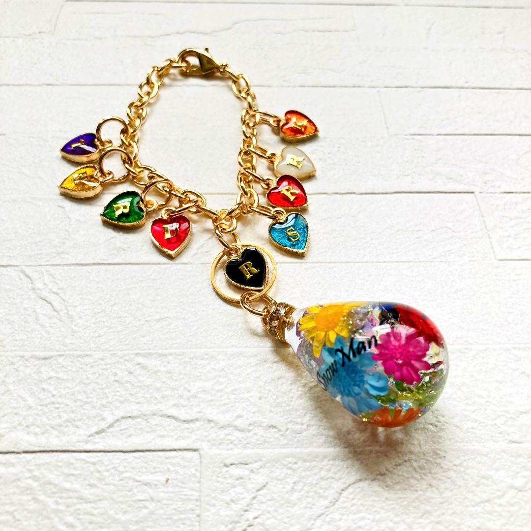 パラパラカラーチョコページ　名入れチャーム、フルオーダー含む5点