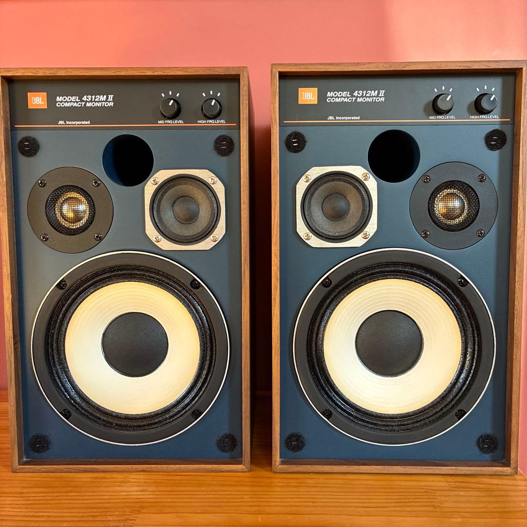 (美品 元箱付)JBL 4312M II スピーカー