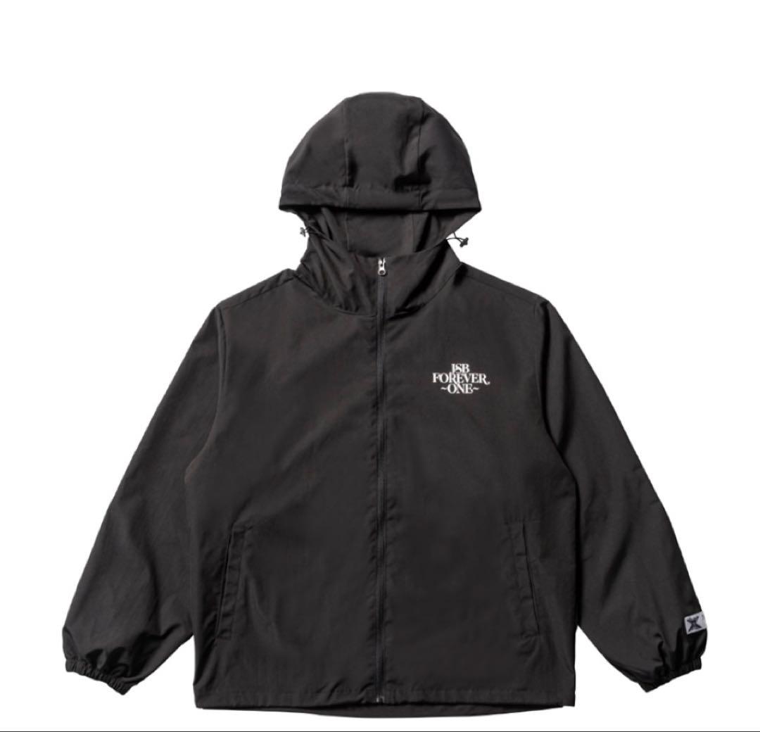 三代目 JSB FOREVER ～ONE～ ブラック ウィンドブレーカー L