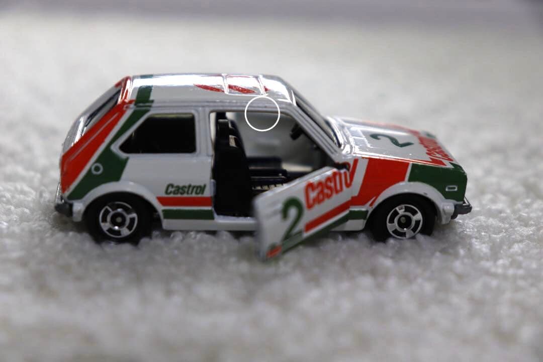 フォルクスワーゲン　グループA フェア　GOLF GLEトミカ　日本製　箱無し