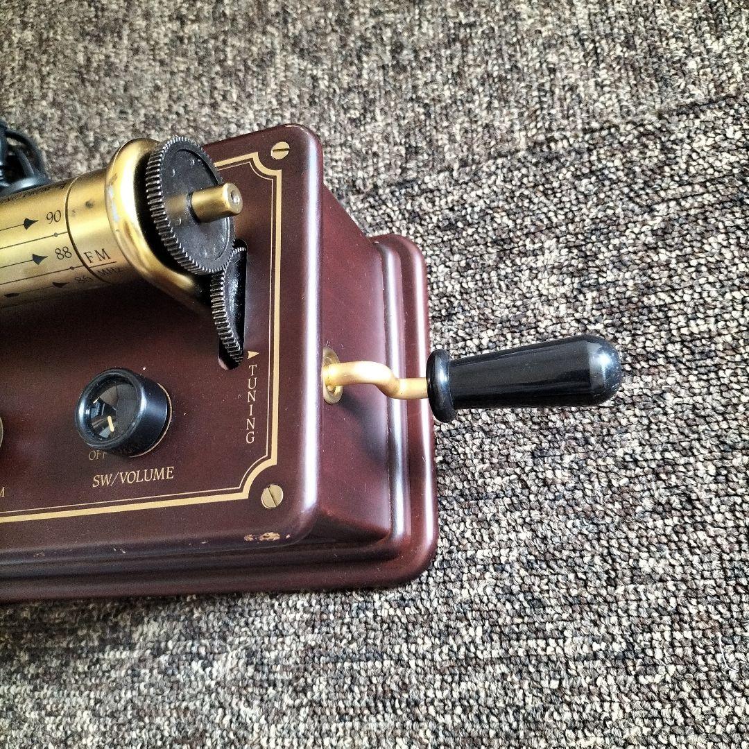 クラリオン アンティーク調ラジオ HR-2000A