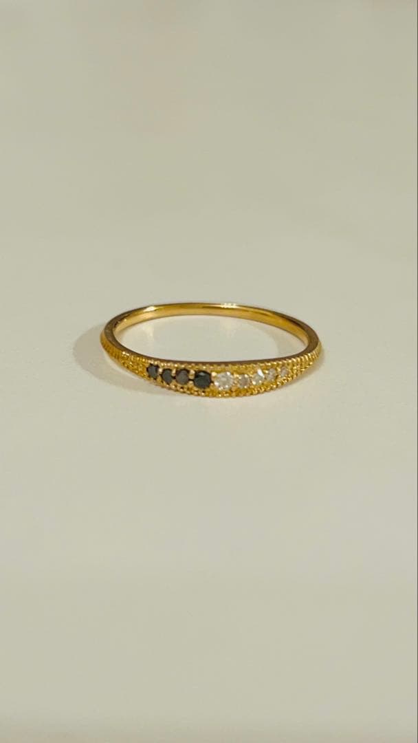 ete K10 リング　ダイヤ　9号