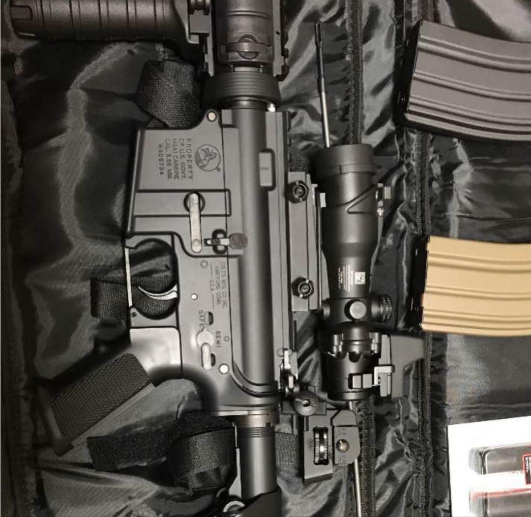 超美品！次世代電動ガン m4 SOPMODセット　＊スコープは付属しません