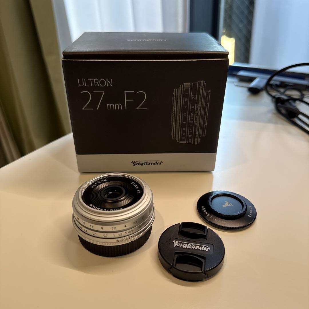 Voigtländer Ultron 27mm F2 レンズ　フォクトレンダー