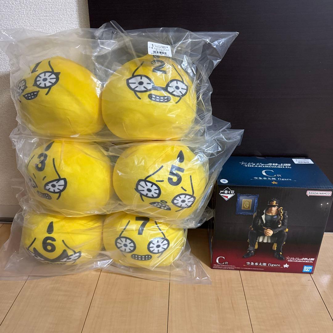 一番くじ ジョジョの奇妙な冒険C賞 空条承太郎 フィギュア G賞 ピストルズ