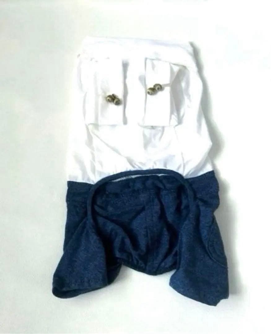 for pets only★フォーペッツオンリ ー ホワイトシャツ　ロンパース