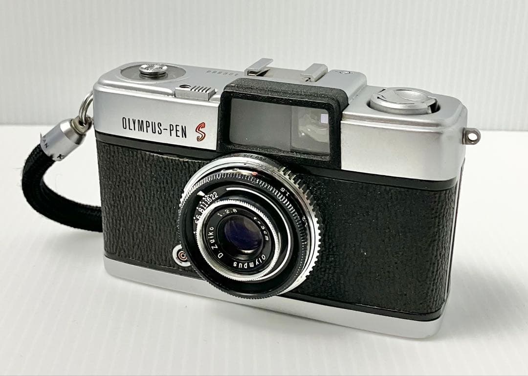 エモい美品 65年前 1960年製 OLYMPUS PEN S ハーフカメラ
