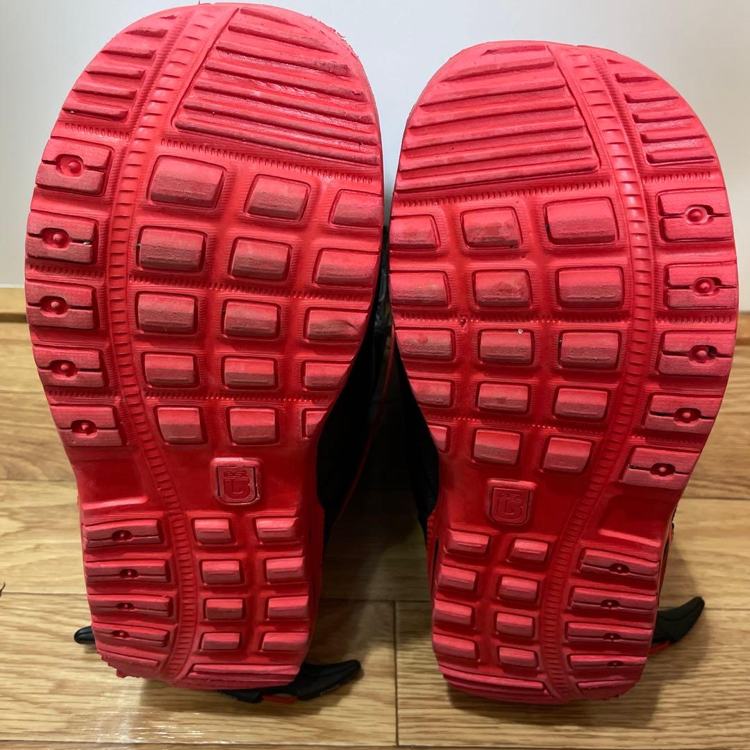 BURTONスノーボードブーツ imPRINT3. ブラック/レッド