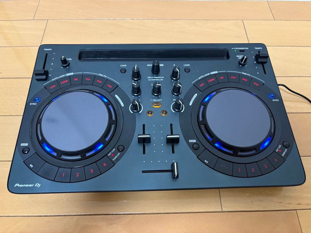 ジャンク品　PioneerDJ DJコントローラ DDJ-WEGO4-K