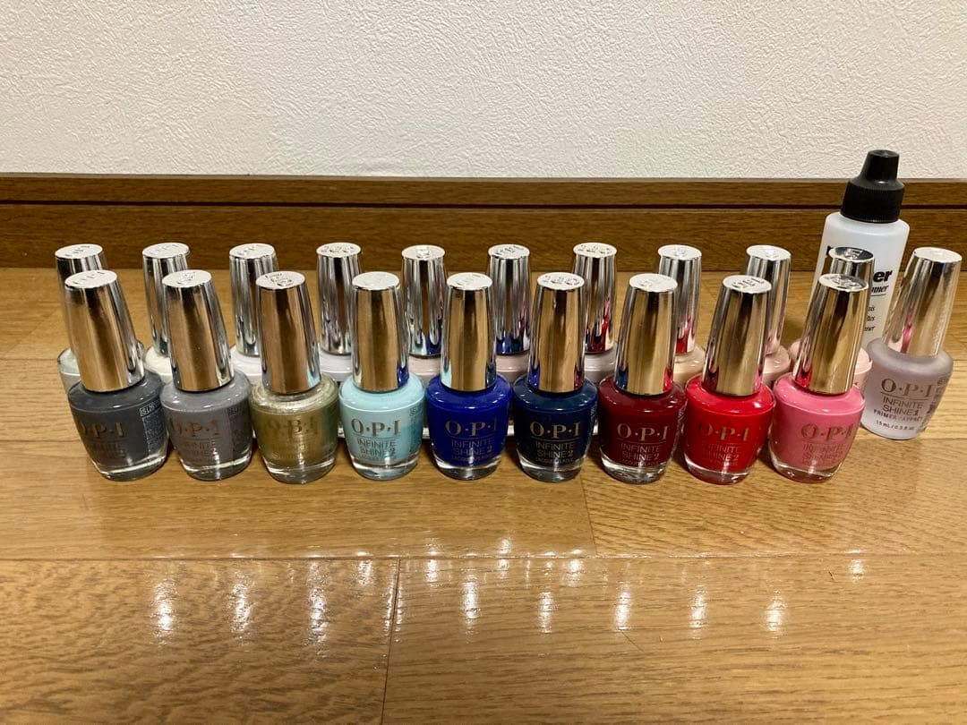 km】OPIインフィニットシャインネイルラッカー人気色19色＋ベースコート