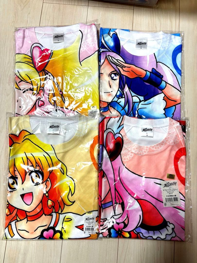 【全プリキュアフルカラーフルグラフィックプリントTシャツ】フレッシュプリキュア！