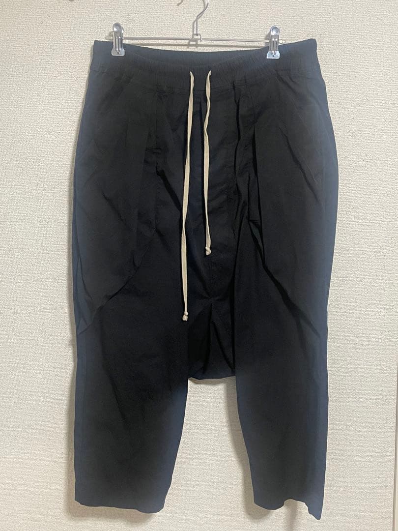 H*読様 Rick OWENS 16SS ANTHEM CARGO CROPPE