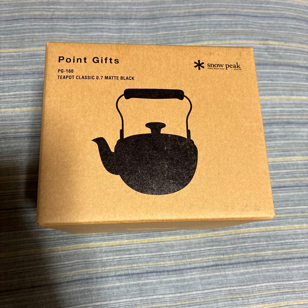 新品未開封　スノーピーク ポイントギフト　急須クラシック
