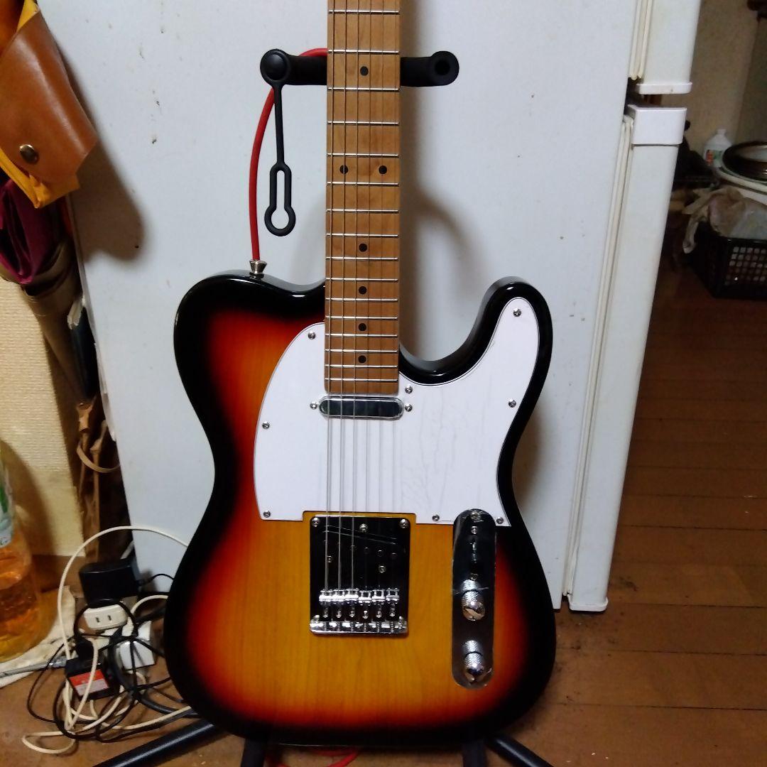 テレキャスター　サンバースト 21フレット　プレイテック　新品