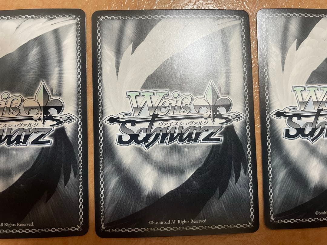 ヴァイスシュヴァルツ　ブランニュー・シーナリー　萩原雪歩　3枚セット