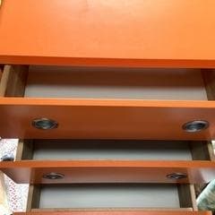 レモン　LEGNATEC 6段ハイチェスト ベビーレトロポップ