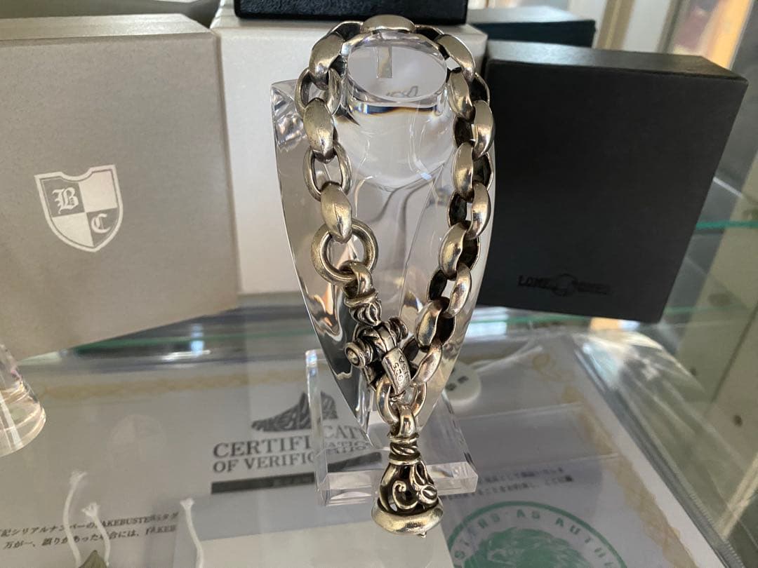 LONE ONES ロンワンズ　シルクリンクブレスレット　1クレーンベル