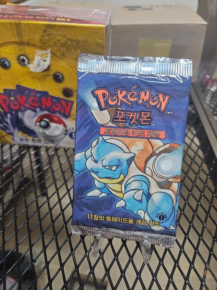 ポケモンカードゲーム　拡張パック第一弾 未開封パック 韓国版