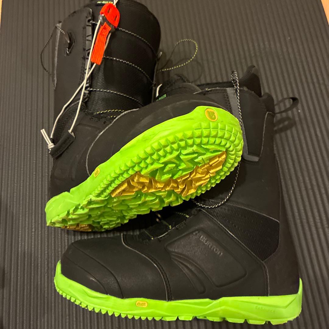 Burton スノーボードブーツ ブラック/グリーン