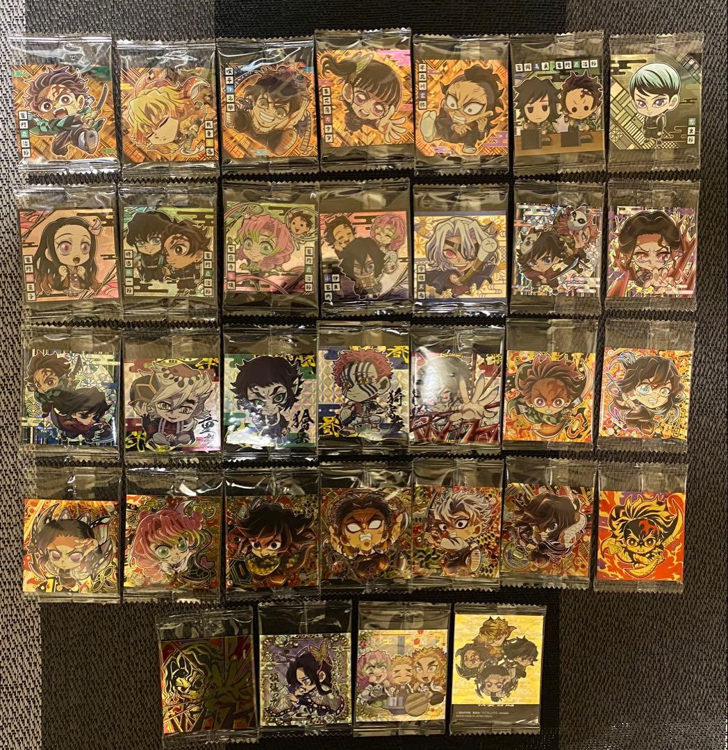 鬼滅の刃 ディフォルメシールウエハース 其ノ十三 全32種 フルコンプセット