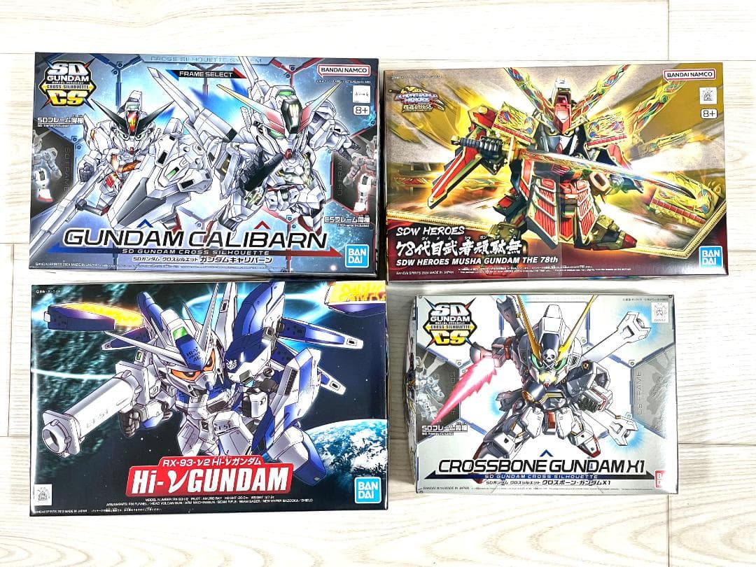SDガンダム 4体セット 新品未組立