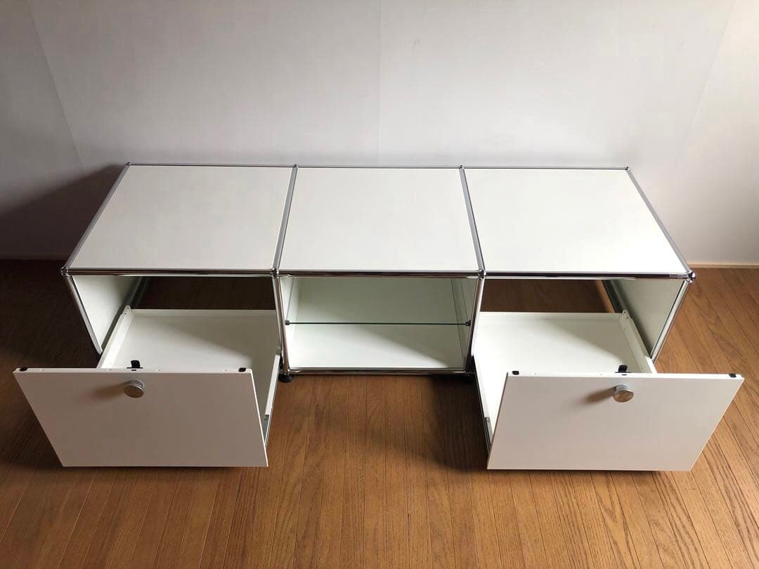 USM Haller ハラーシステム テレビ台 テレビボード ピュアホワイト