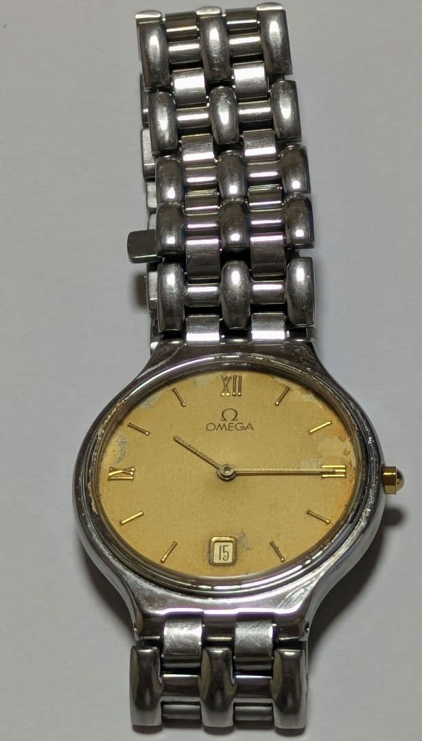 ゆ*ち様 OMEGA アナログクォーツ 195.031G◆390.1610腕時計