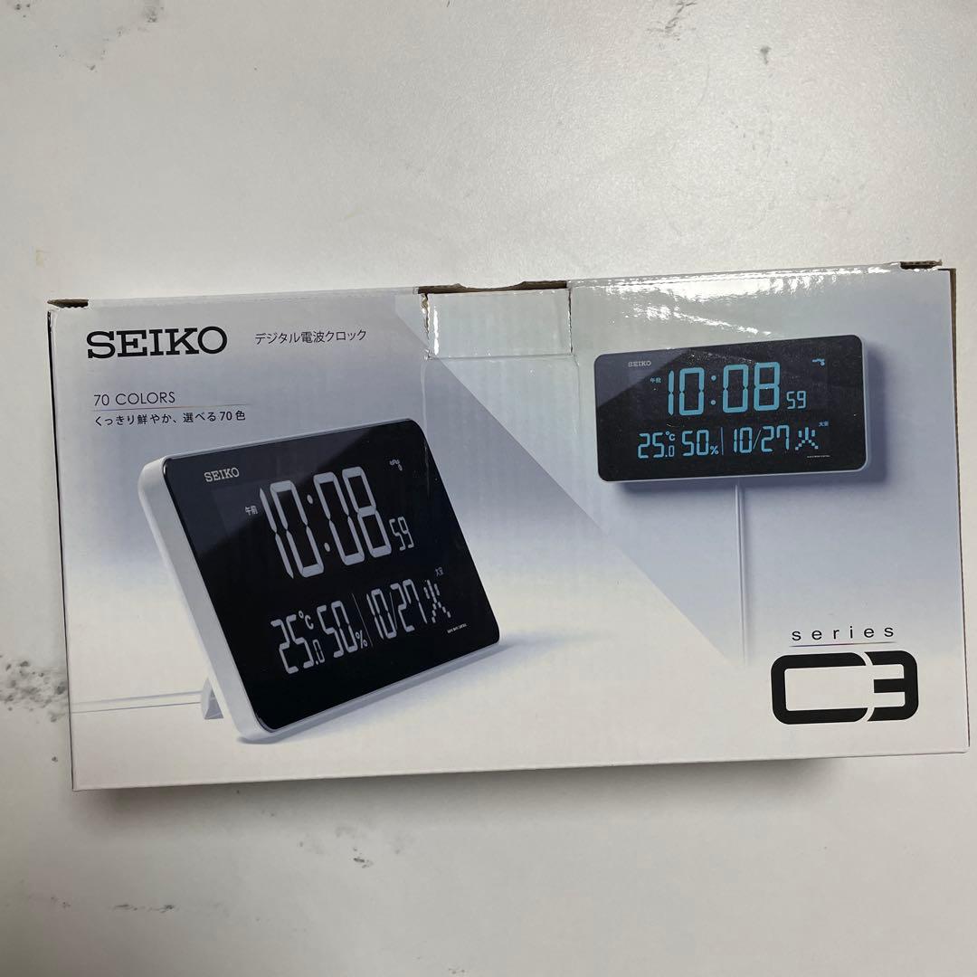 SEIKO C3 デジタル置時計 70色