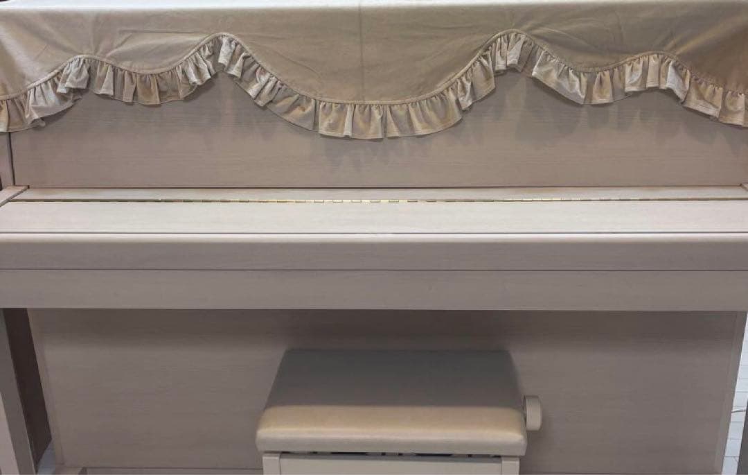 KAWAI NF15 アップライトピアノ 88鍵 ホワイトナチュラル系