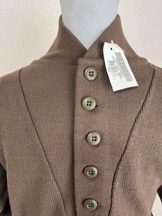 米軍 実物 5ボタンセーター アクリル