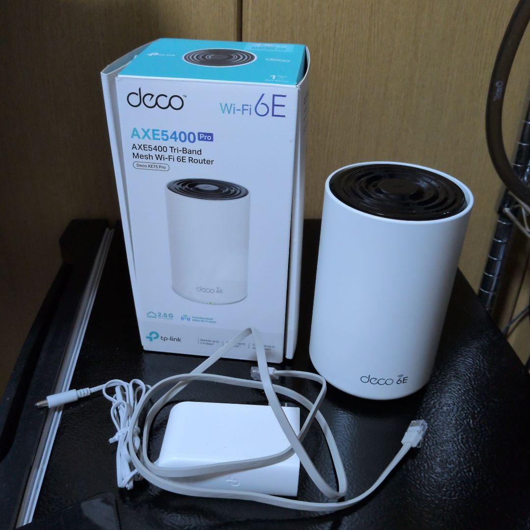 ルーター・ネットワーク機器 TP-Link Deco AXE5400 Pro Wi-Fi 6E