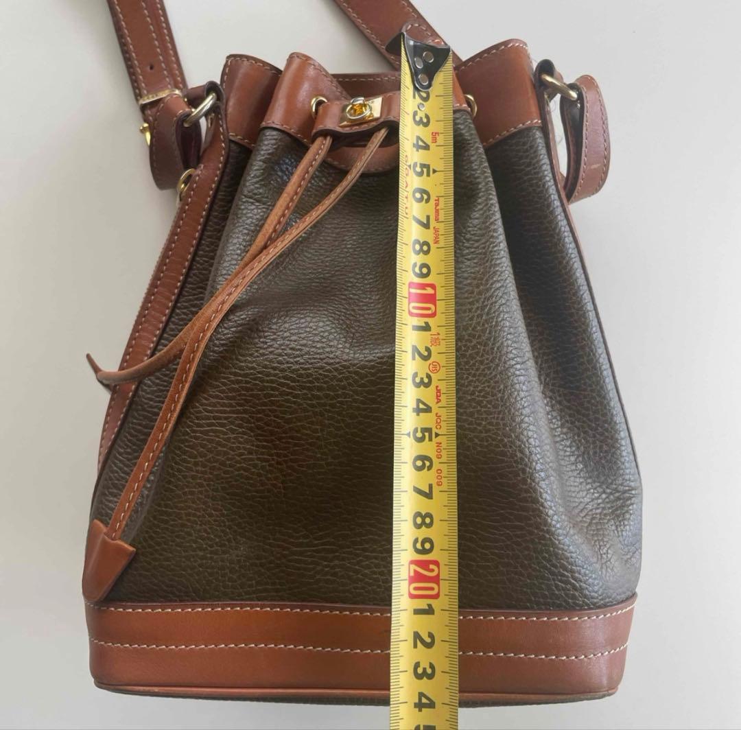 セリーヌ　ヴィンテージ 巾着 ショルダーバッグ ガンチーニ