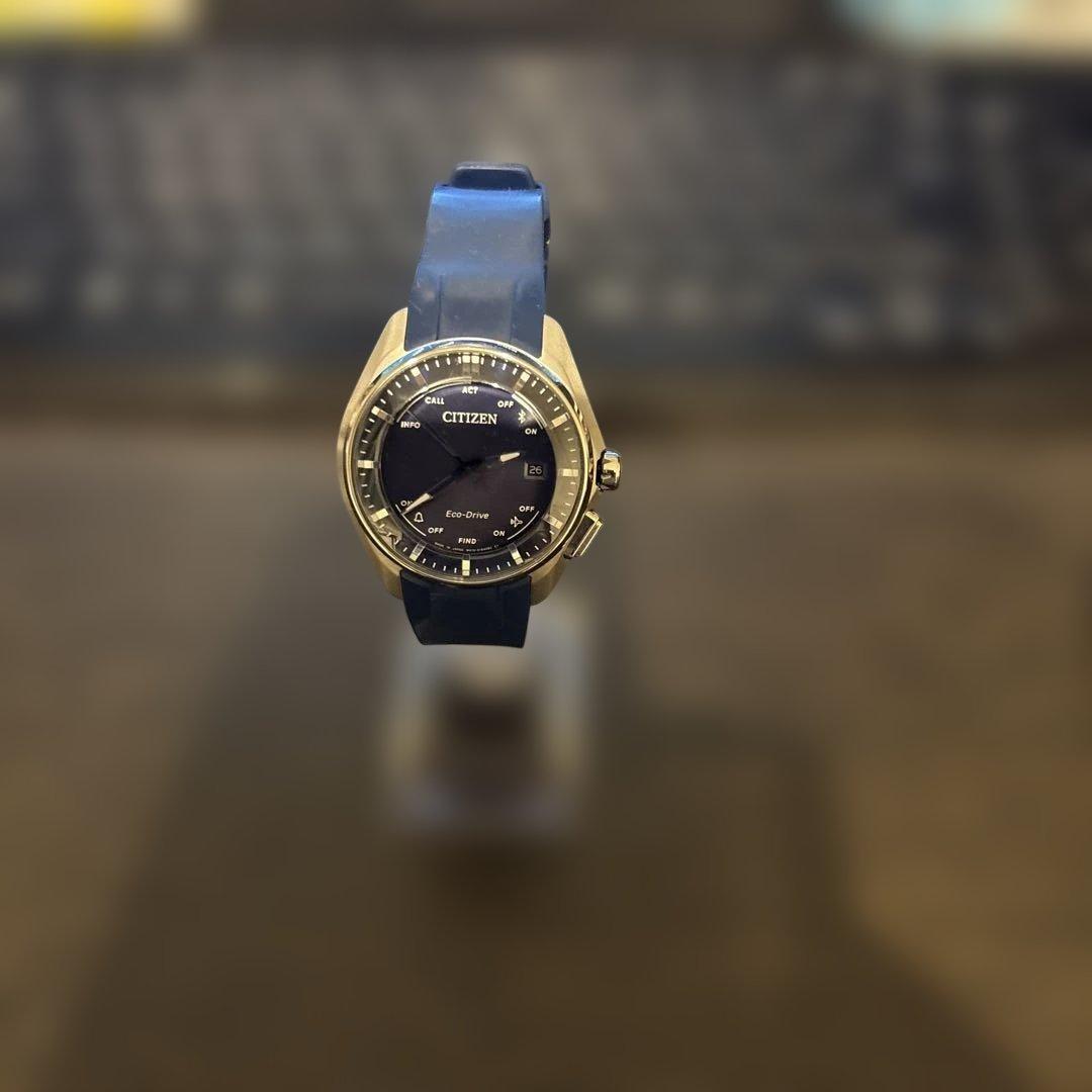 古*勉様 CITIZEN エコドライブ ラバーベルト時計　型番：W410-S11