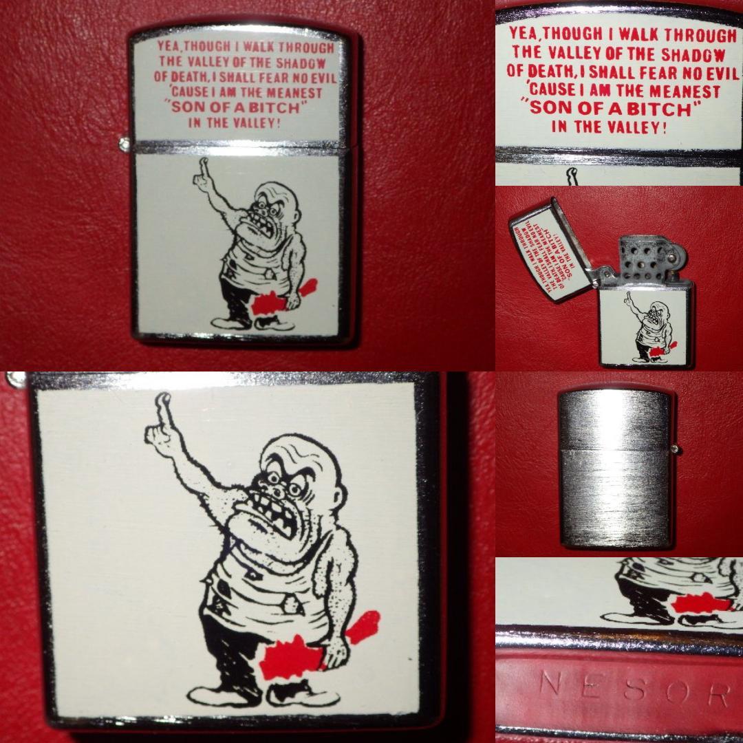 60’S★Nesor★死の谷のクソ野郎★オイルライター★ビンテージ★モンスター★