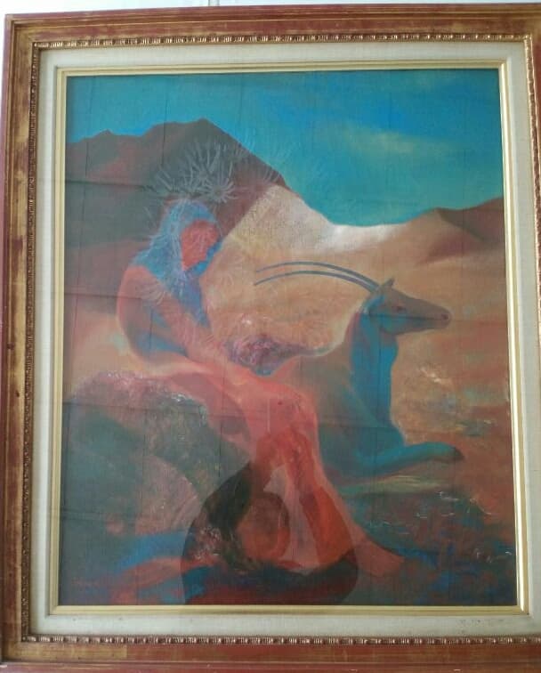 絵画　油絵　三浦勉　20号