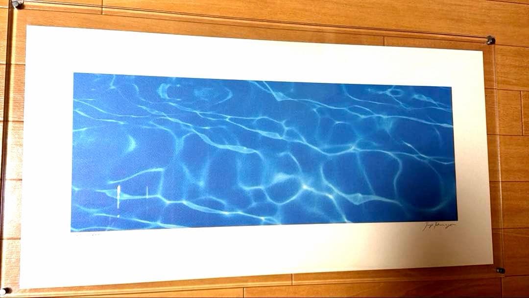 高砂 淳二 額装 直筆サイン・エディション ☆ダイヤモンドスクリーニング