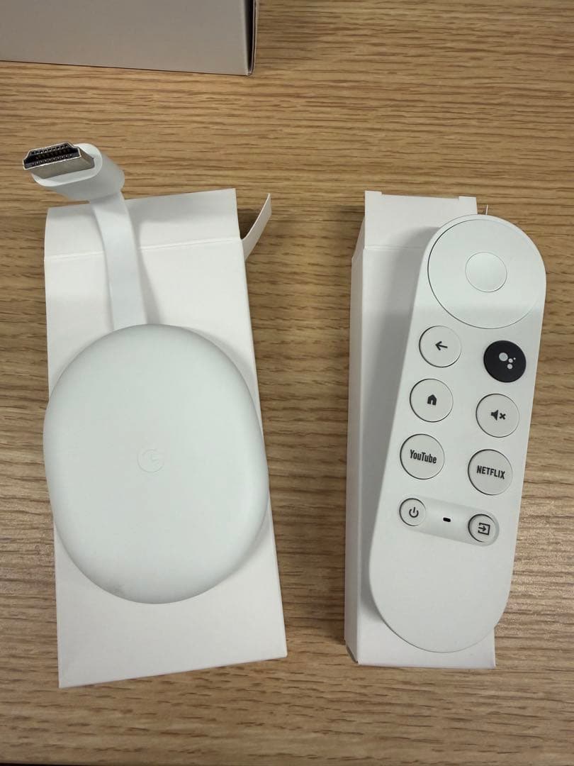 Chromecast with Google TV 4K ホワイト