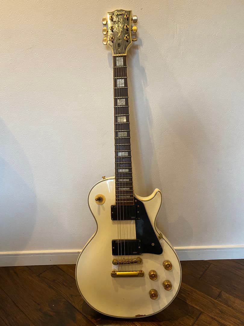 Greco レスポールスタイルエレキギター ホワイト