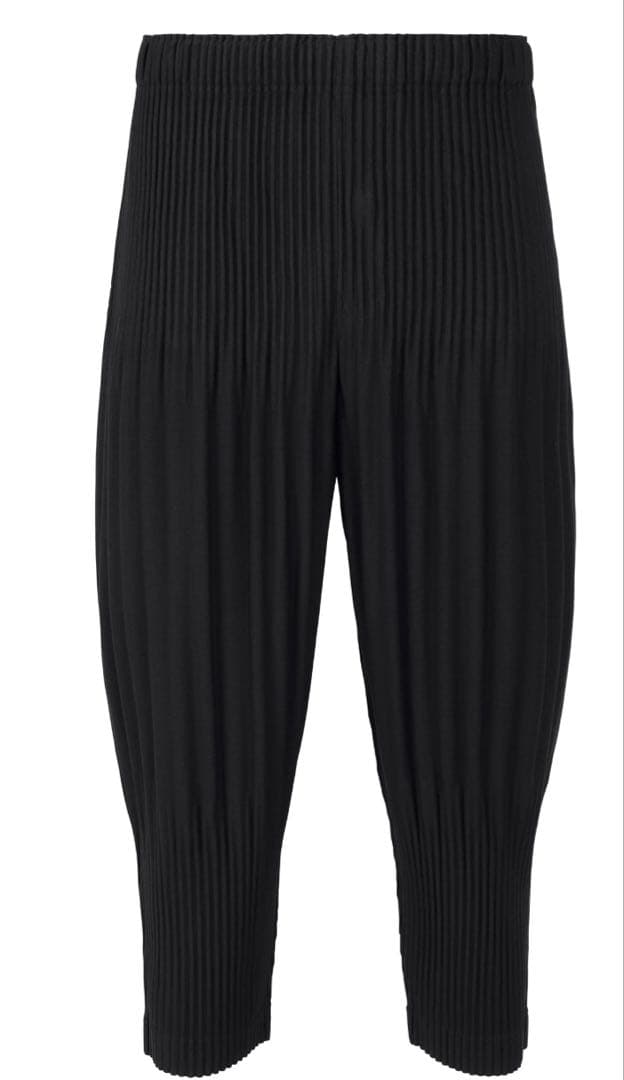 HOMME PLISSE ブラック サルエルパンツ