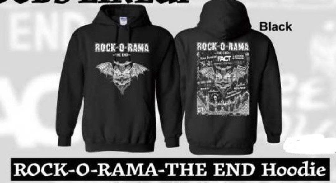 ROCK-O-RAMA Lサイズ　hoddie