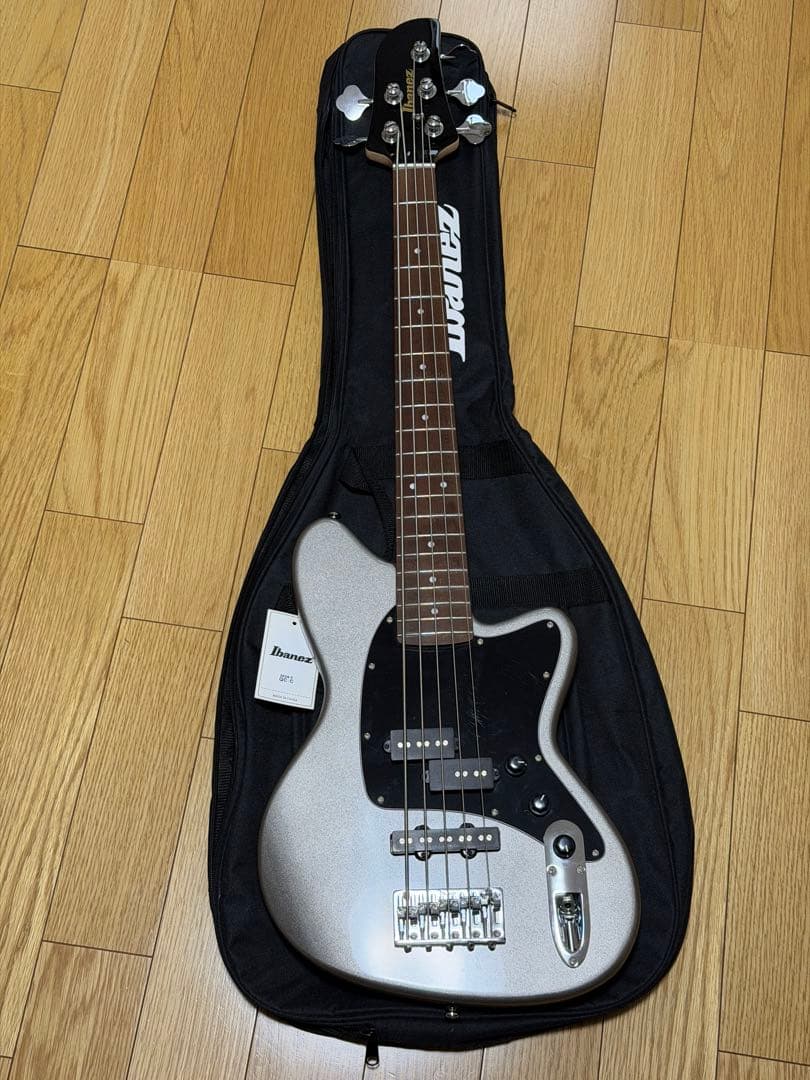 Ibanez TMB35 5弦 シルバー エレキベース
