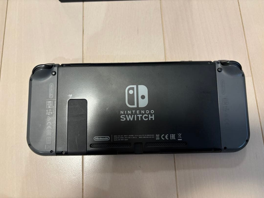 Nintendo Switch 本体 グレー 外箱付き