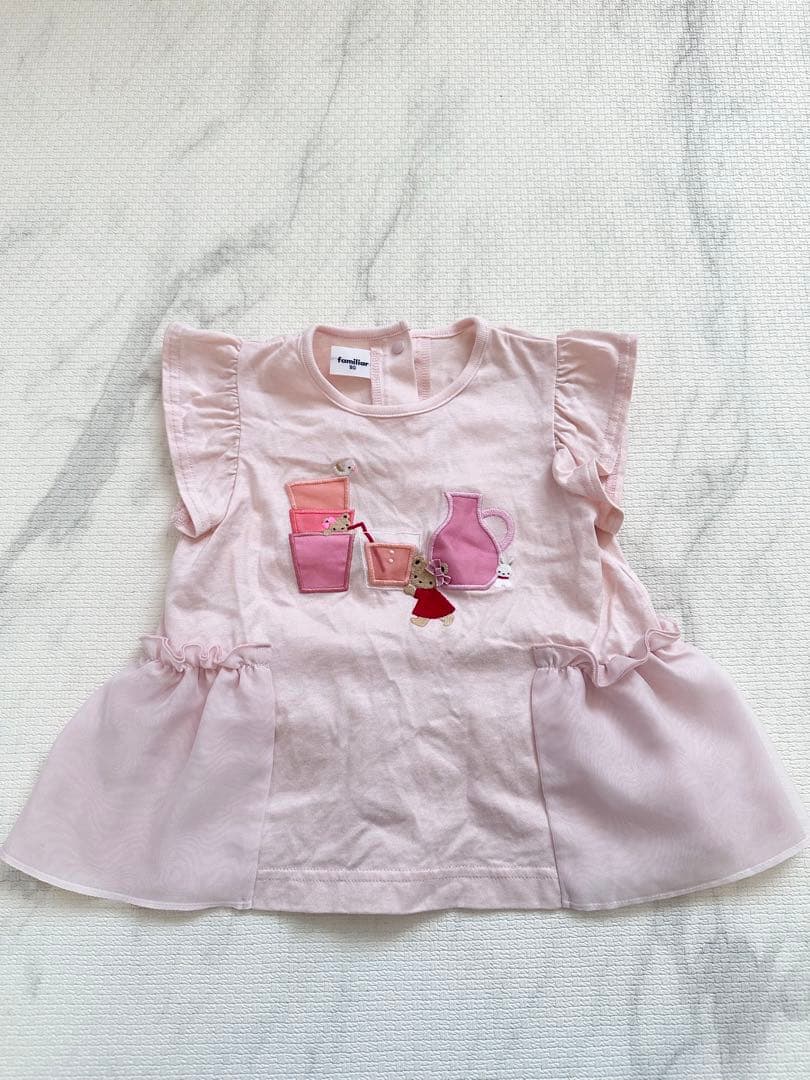 今季　ファミリア　トップス　90